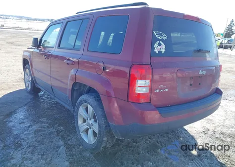 2012 Jeep Patriot Latitude из США, поврежденный, VIN 1C4NJRFB6CD524279
